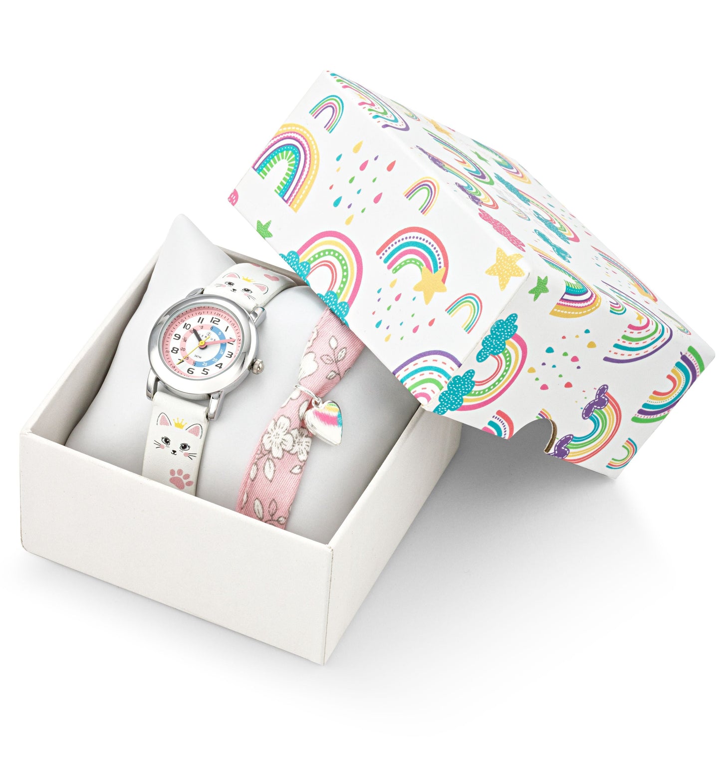 Certus 647010 Kids White Leather Strap Set