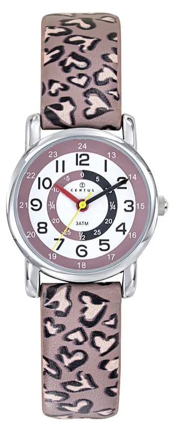 Certus 647692 Brown Leopard Leather Strap