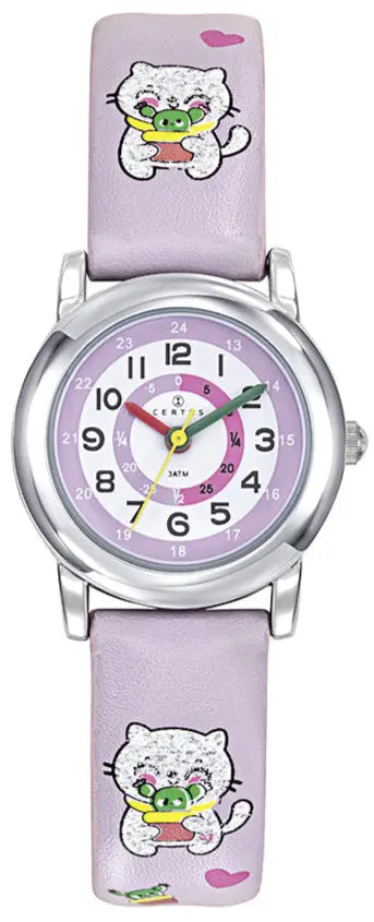 Certus 647697 Light Purple Leather Strap
