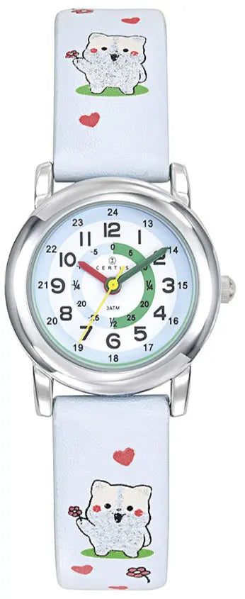 Certus 647700 Light Blue Leather Strap