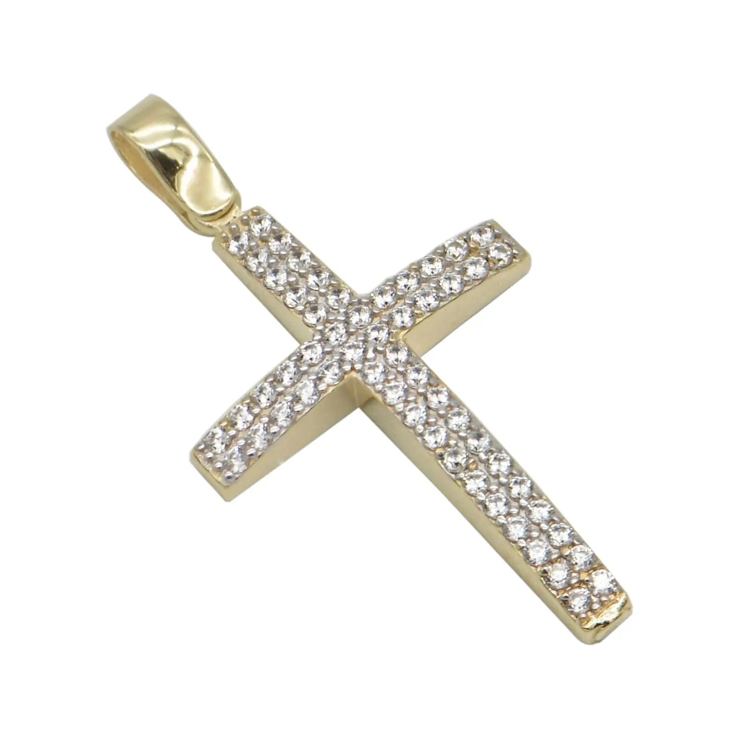 Baptismal Cross STA600 Gold K9