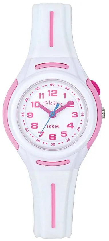 TEKDAY 654828 White Silicone Strap