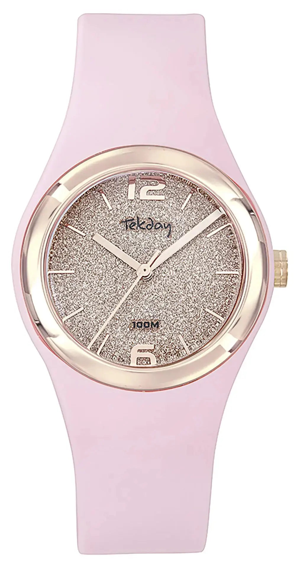 TEKDAY 654867 Pink Silicone Strap Tekday