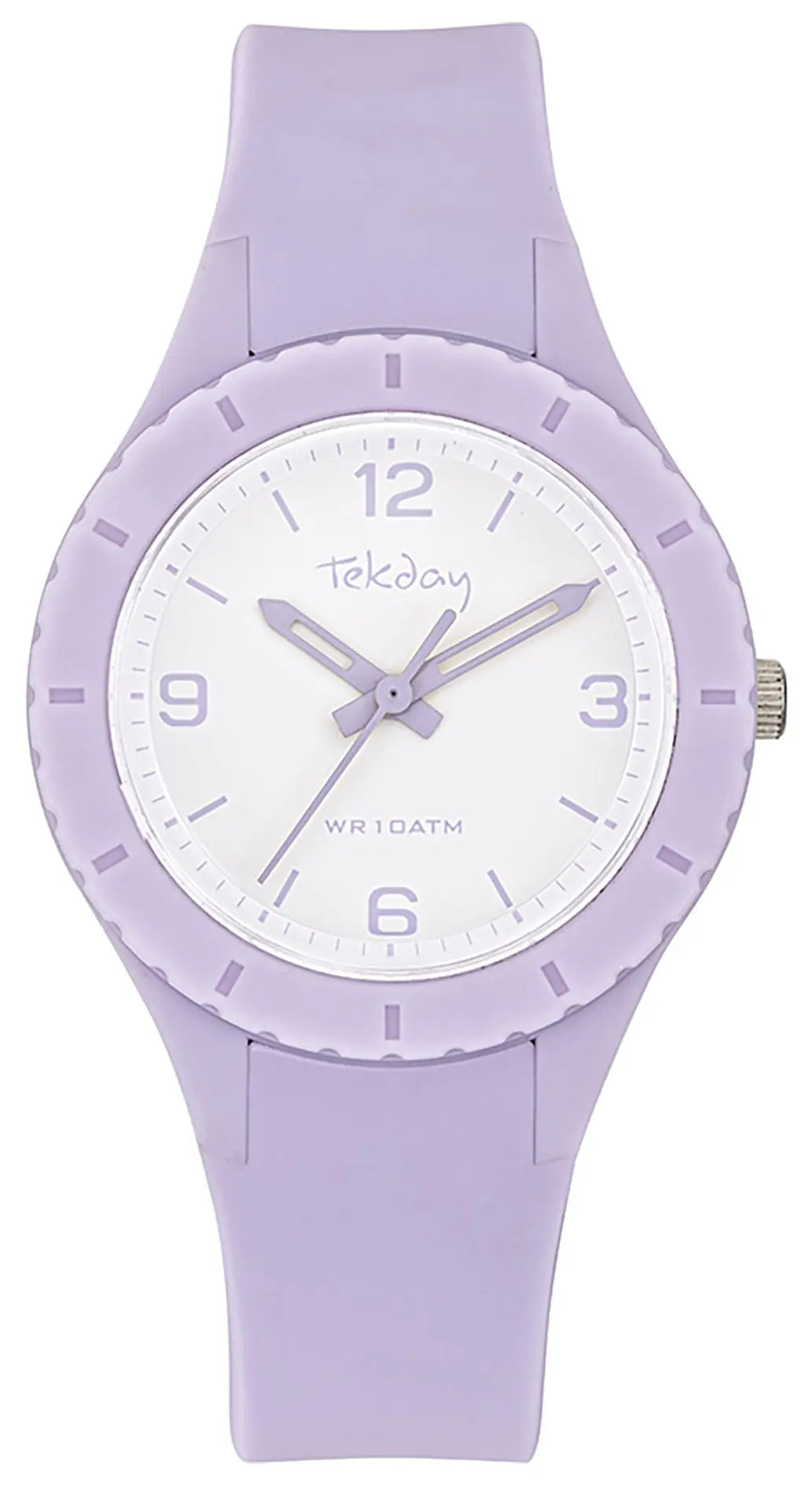 TEKDAY 654898 Light Purple Silicone Strap
