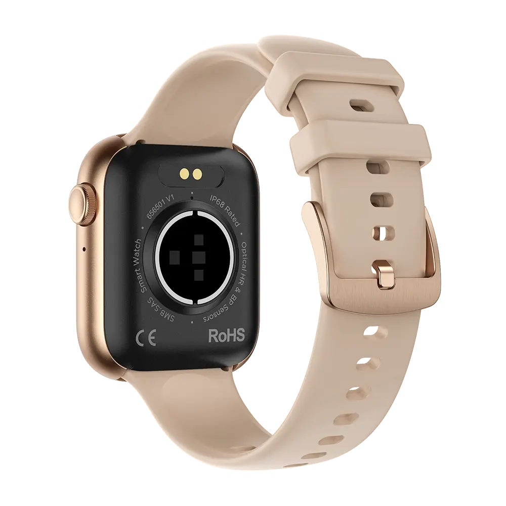 TEKDAY 656501 Smartwatch Pink Silicone Strap