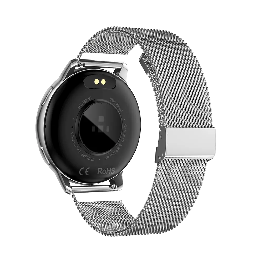 TEKDAY 656537 Smartwatch Silver Stainless Steel Bracelet