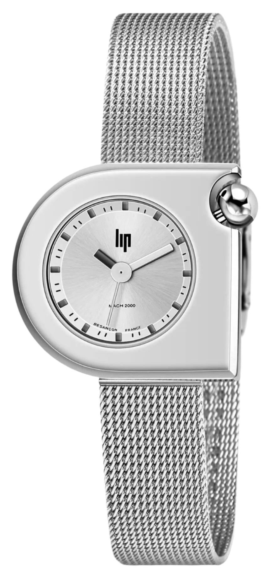 LIP 671163 Mach 2000 Mini Silver Stainless Steel Bracelet