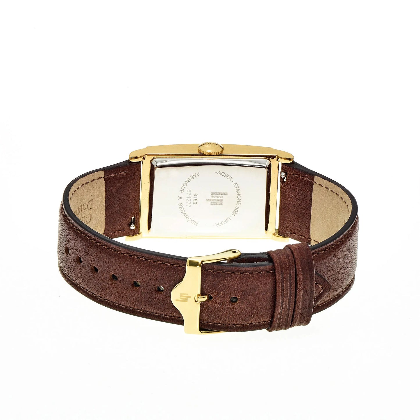 LIP 671277 Churchill T24 Brown Leather Strap
