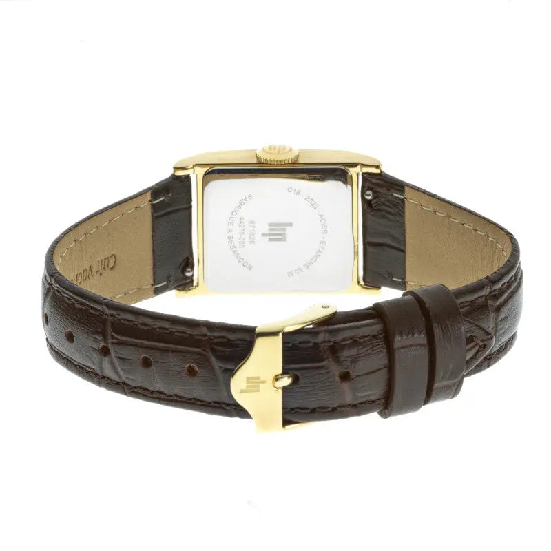 LIP 671625 Lip Churchill C18 Brown Leather Strap