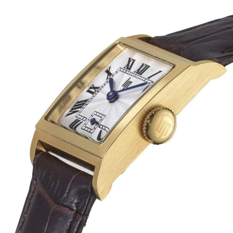 LIP 671625 Lip Churchill C18 Brown Leather Strap