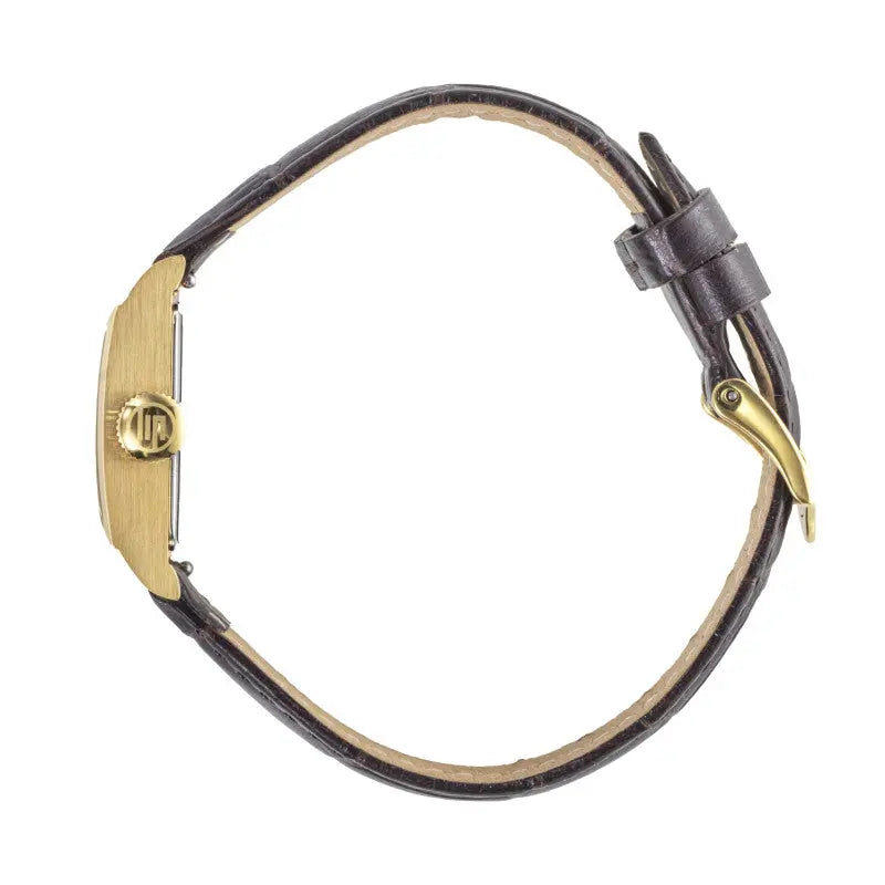 LIP 671625 Lip Churchill C18 Brown Leather Strap