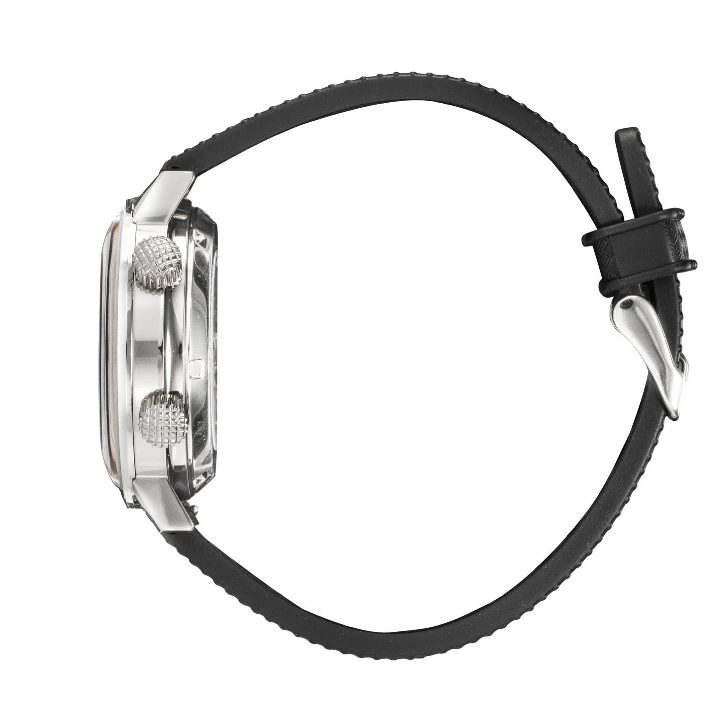 LIP 671854 Nautic Ocean Automatic Black Rubber Strap
