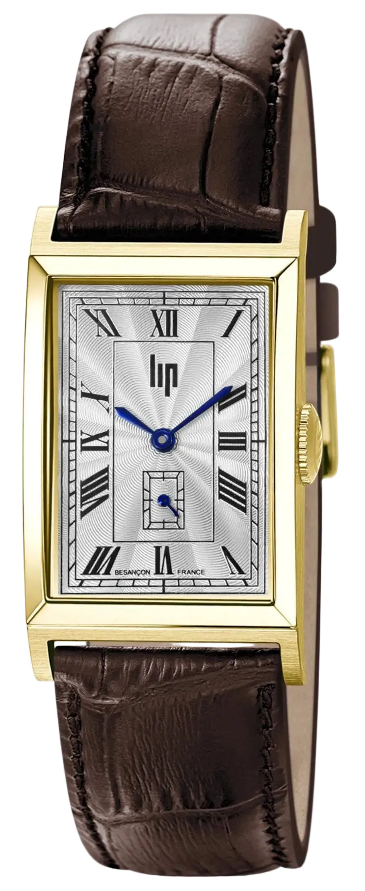 LIP 671928 Churchill T24 Brown Leather Strap