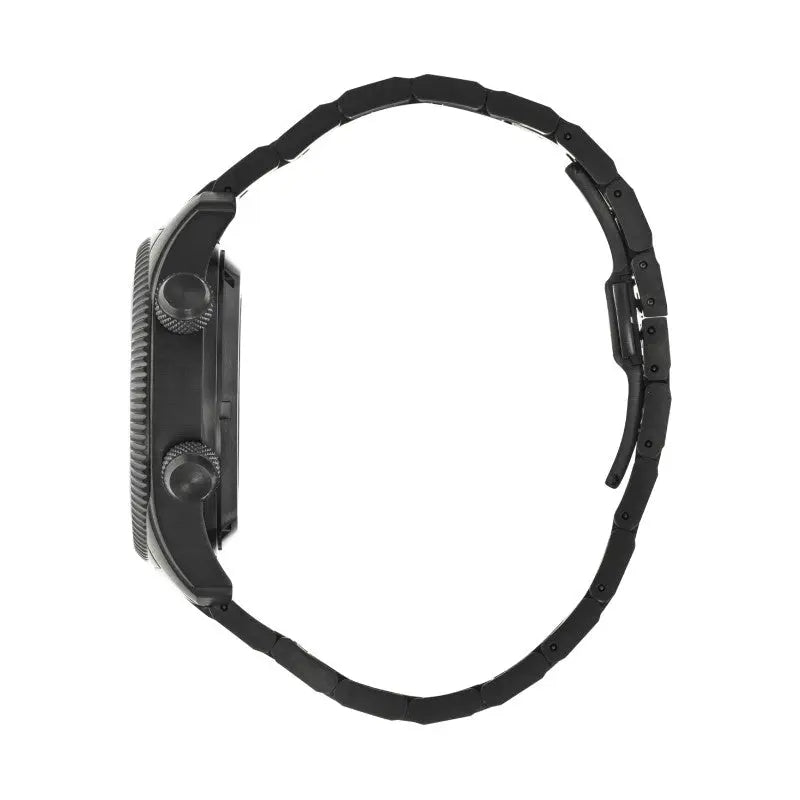 LIP 676033 Type 14 Automatic Black Stainless Steel Bracelet