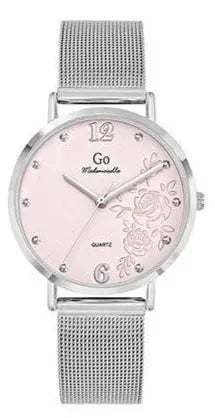 GO Girl Only 695549 Silver Stainless Steel Mesh Bracelet