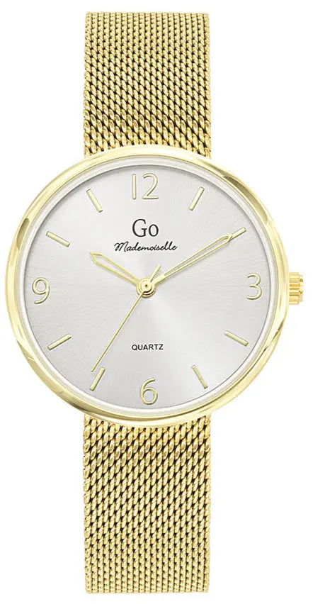GO Girl Only 695585 Gold Stainless Steel Mesh Bracelet
