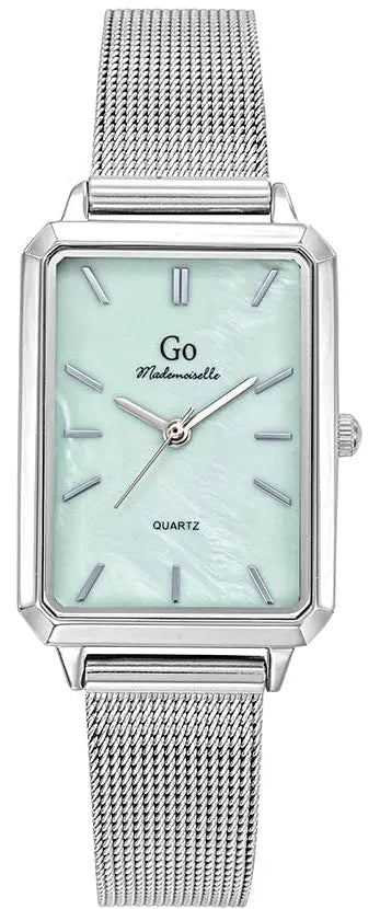 GO Girl Only 695657 Silver Stainless Steel Mesh Bracelet
