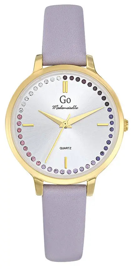 GO Girl Only 699498 Gray Leather Strap