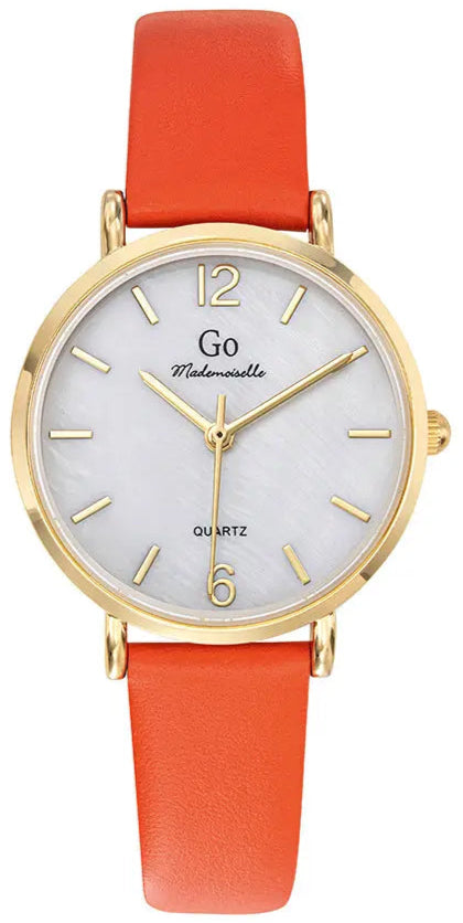 GO Girl Only 699615 Orange Leather Strap