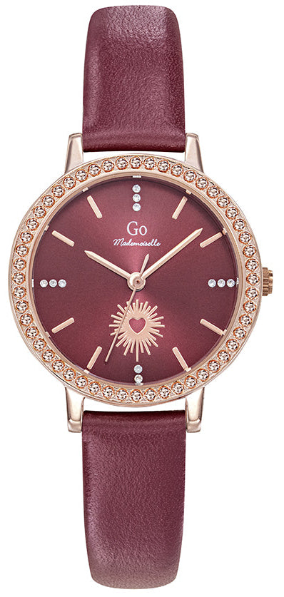 GO Girl Only 699654 Bordeaux Leather Strap