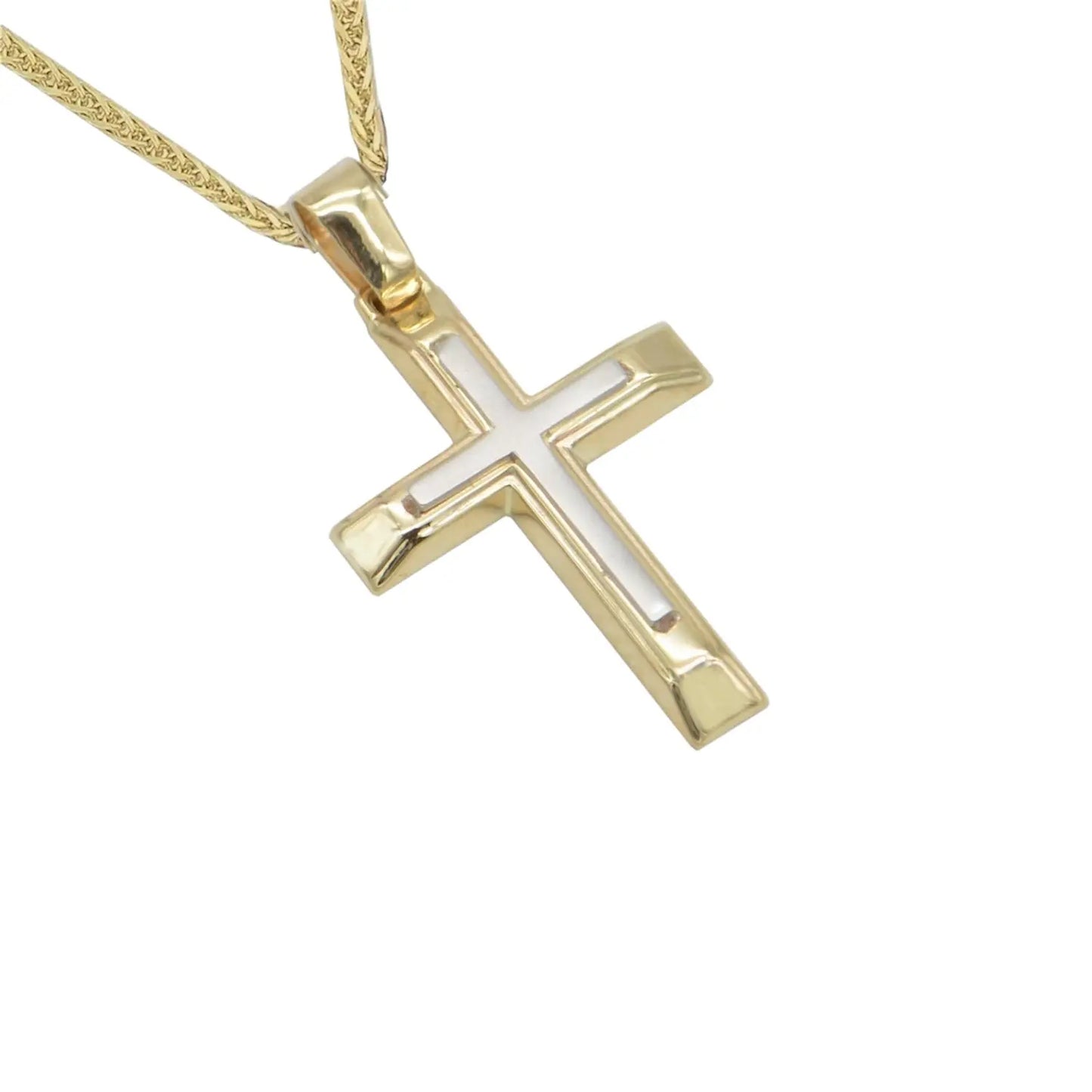 Σταυρός STA801G Βαφτιστικός Χρυσός 9ct