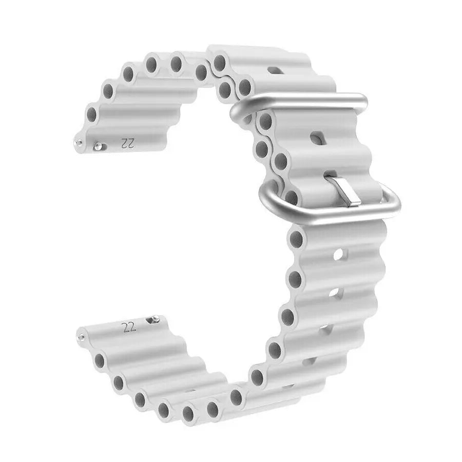 Λουρί 8845GREY Grey SIlicon Strap