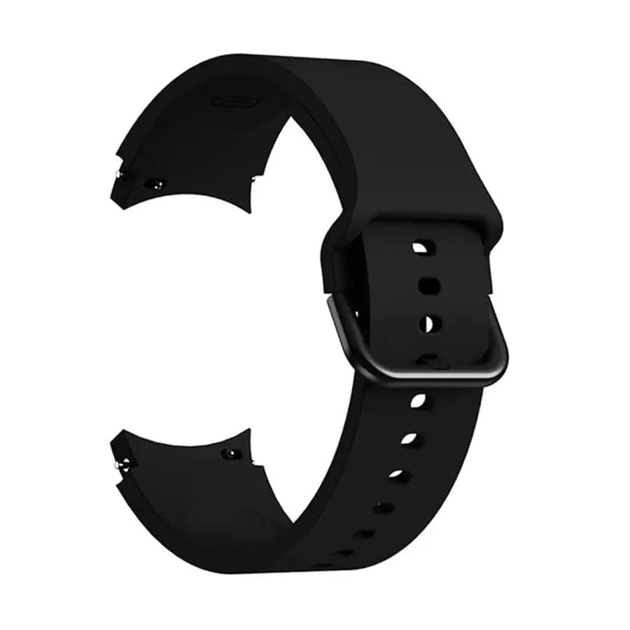 Λουρί 8868BK Black SIlicon Strap 22mm