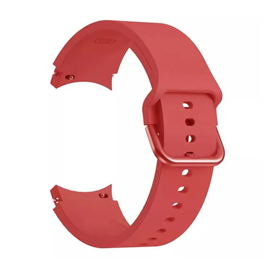 Λουρί 8868RD Red SIlicon Strap 22mm