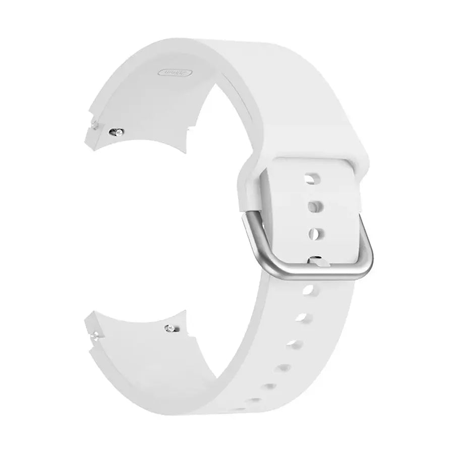 Λουρί 8868WH White SIlicon Strap 22mm