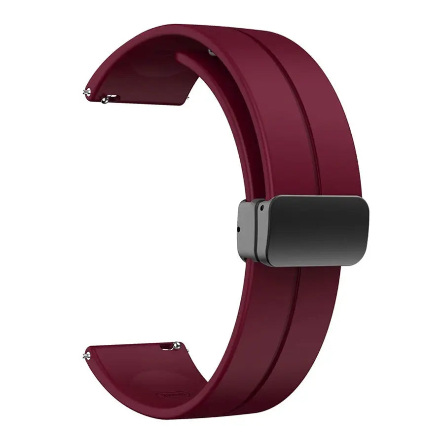 Λουρί 8870BO Bordeaux SIlicon Strap