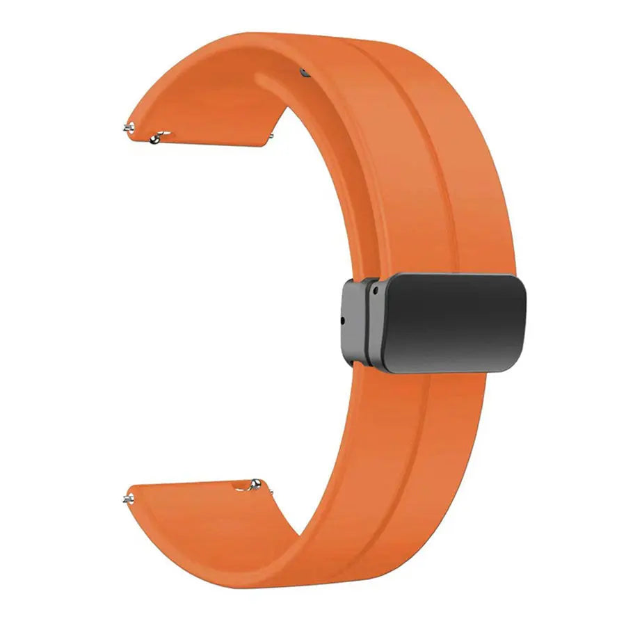 Λουρί 8870OR Orange SIlicon Strap