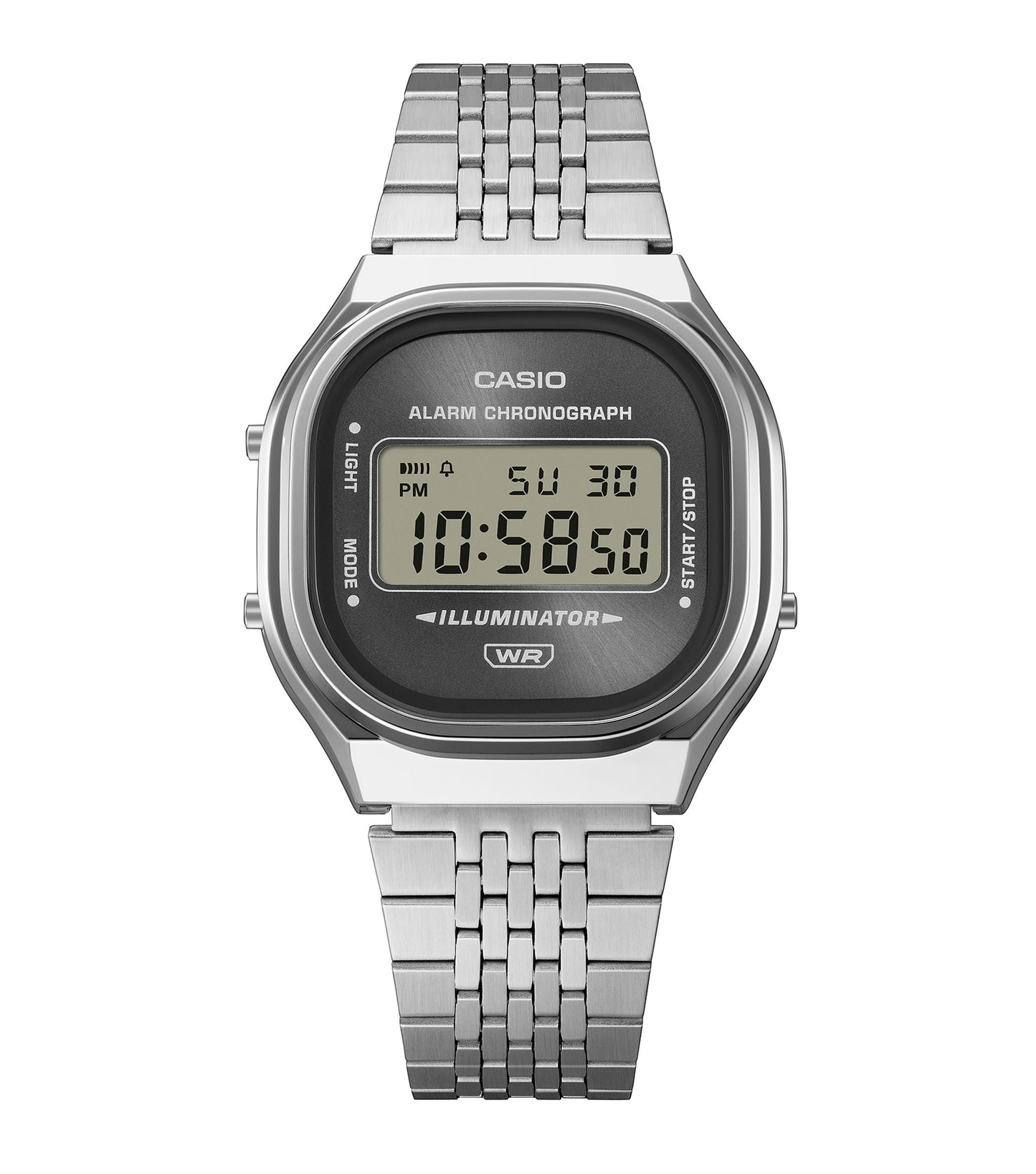 CASIO A-140WE-8AEF Vintage Stainless Steel Bracelet