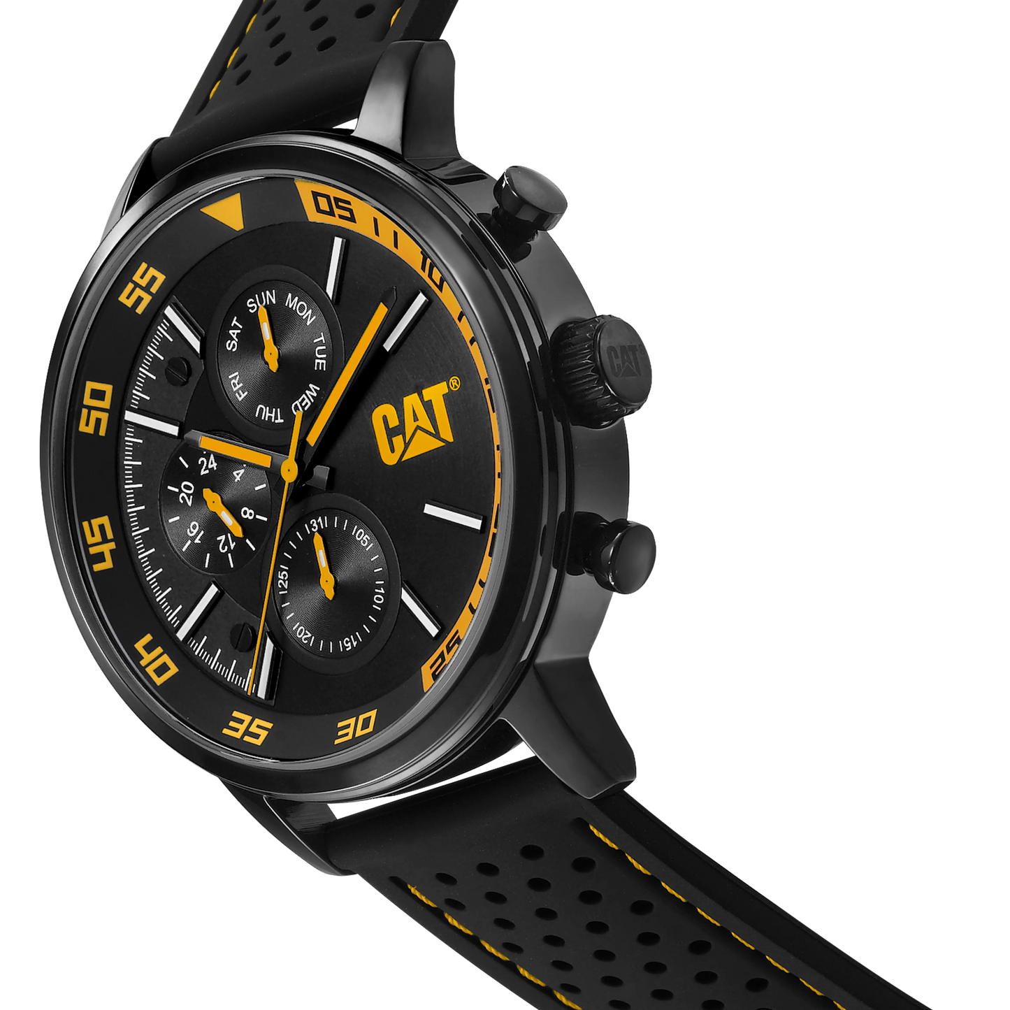 CATERPILLAR AK16921127 Sail 1.2 Black Silicon Strap