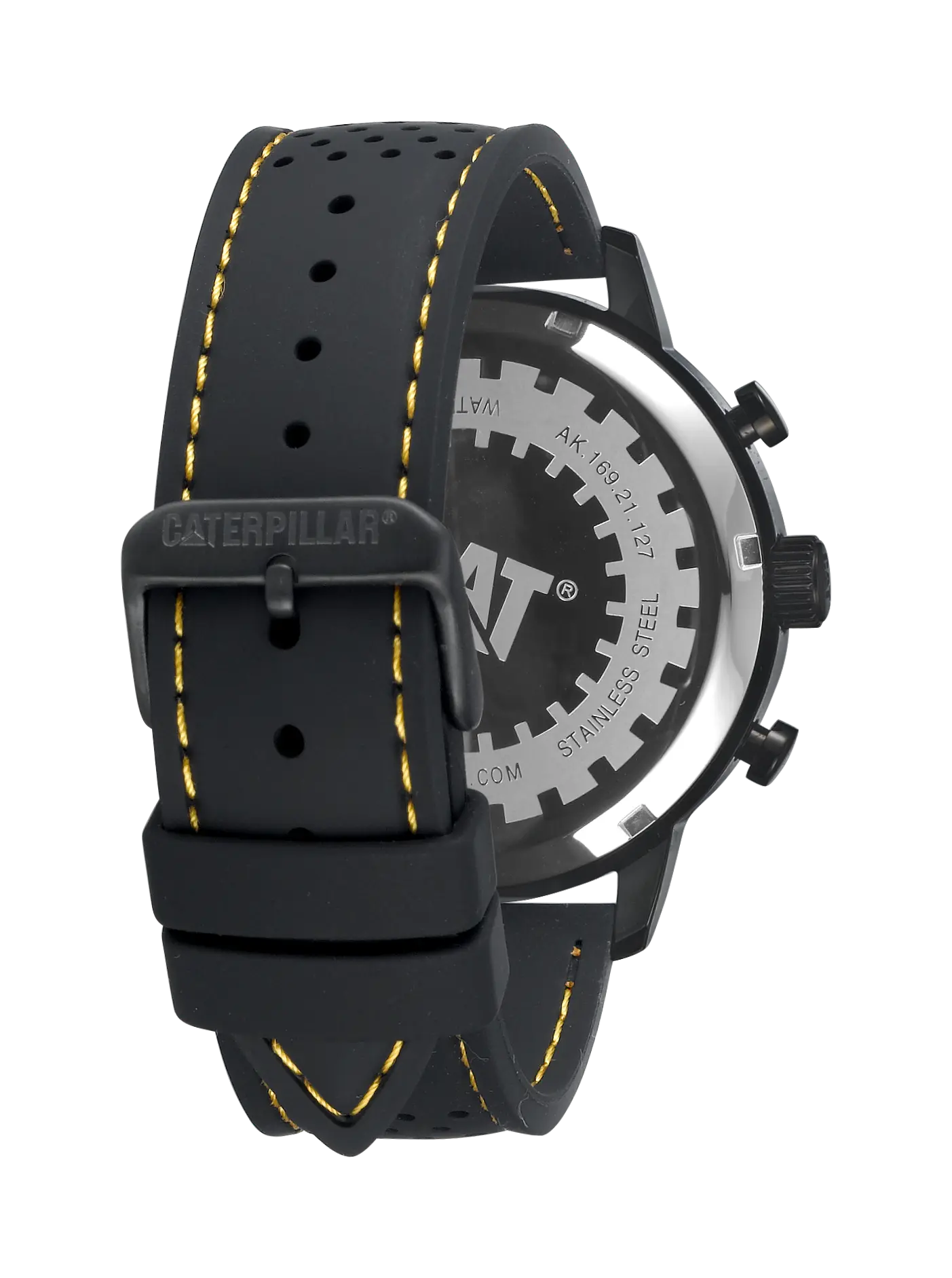 CATERPILLAR AK16921127 Sail 1.2 Black Silicon Strap