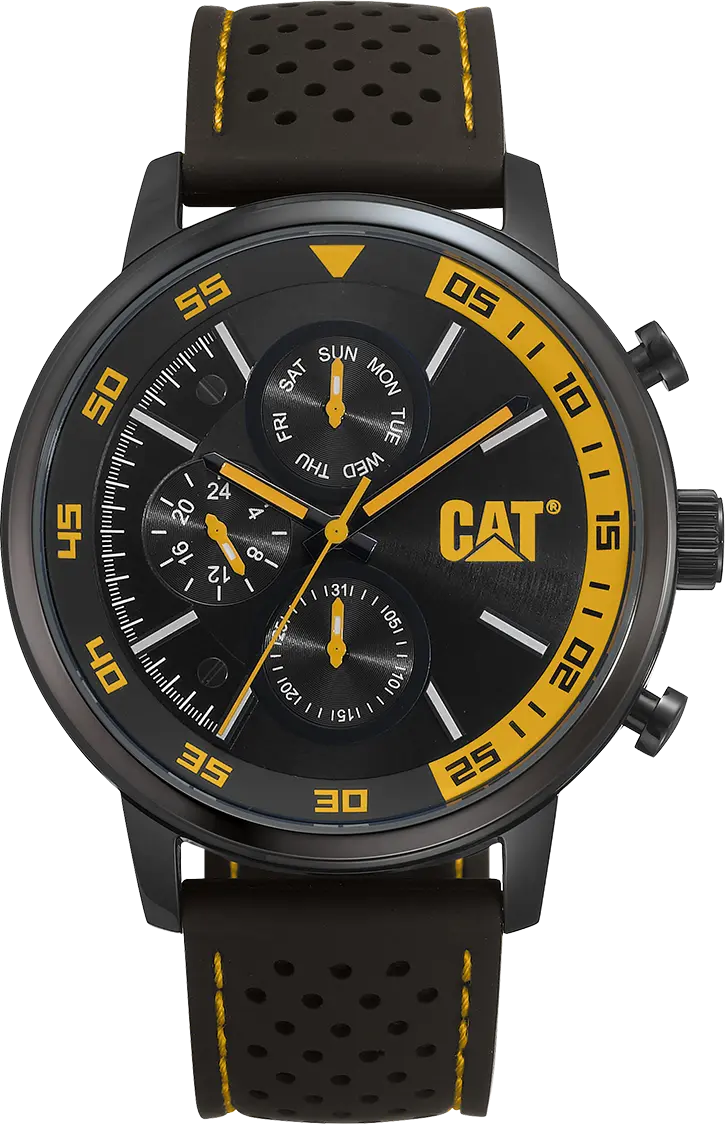 CATERPILLAR AK16921127 Sail 1.2 Black Silicon Strap