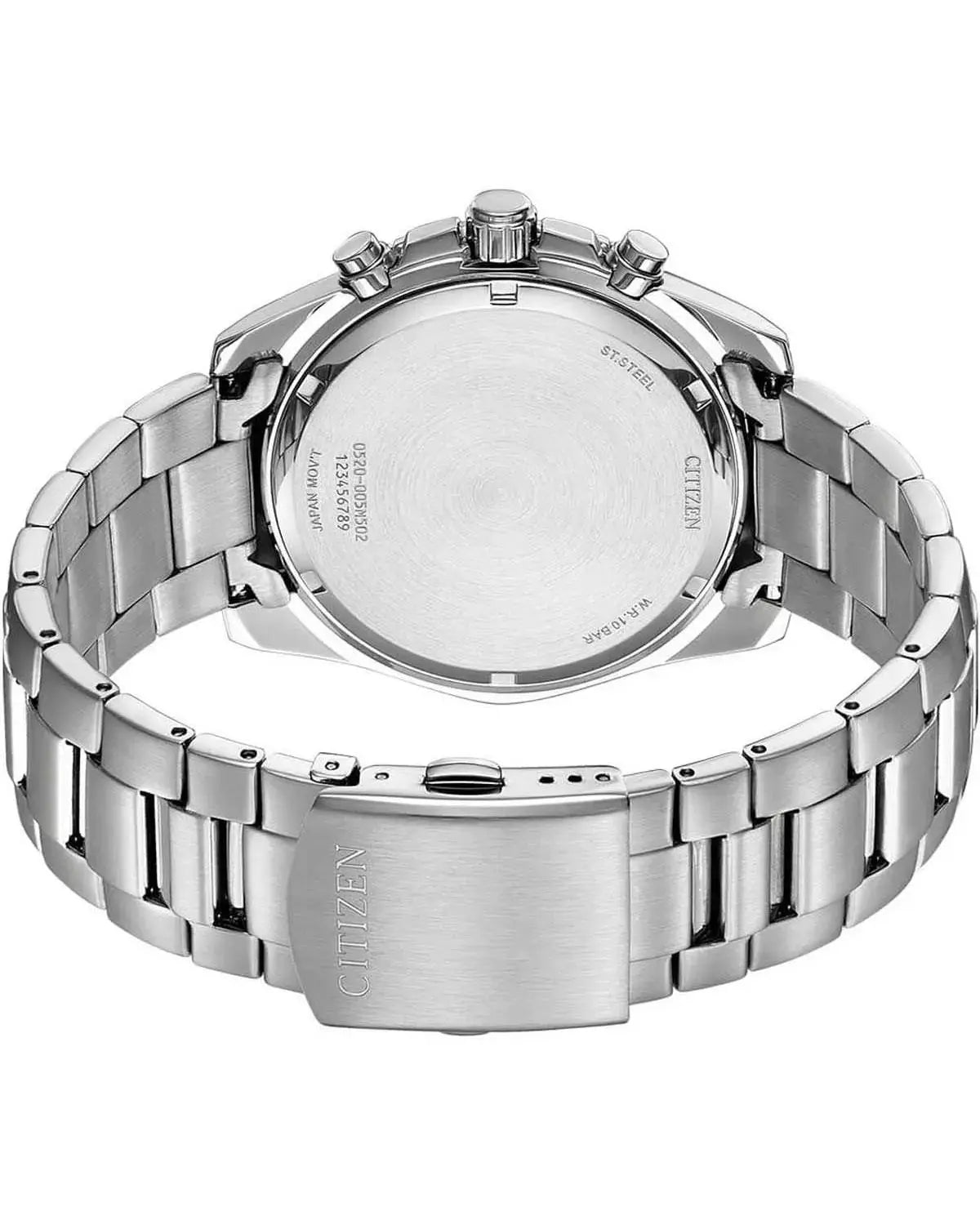 Citizen AN8200-50A Chronograph Stainless Steel Bracelet