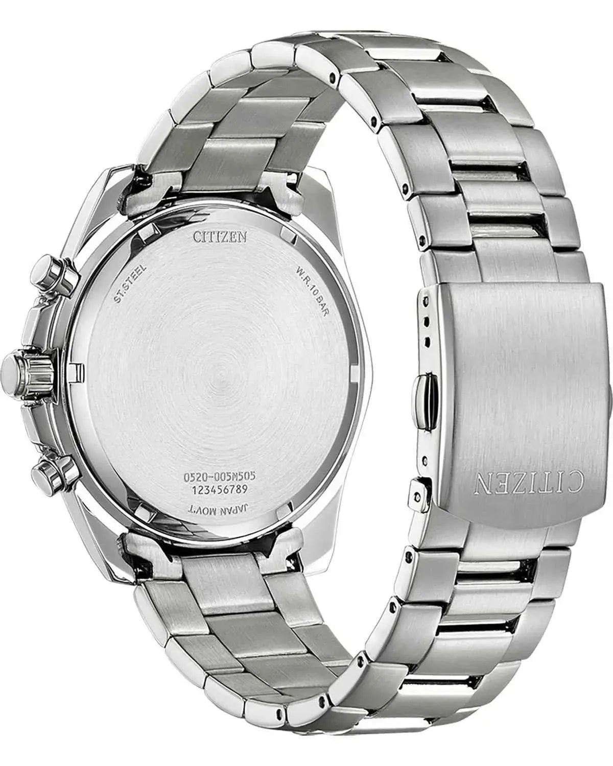 Citizen AN8201-57L Chronograph Stainless Steel Bracelet
