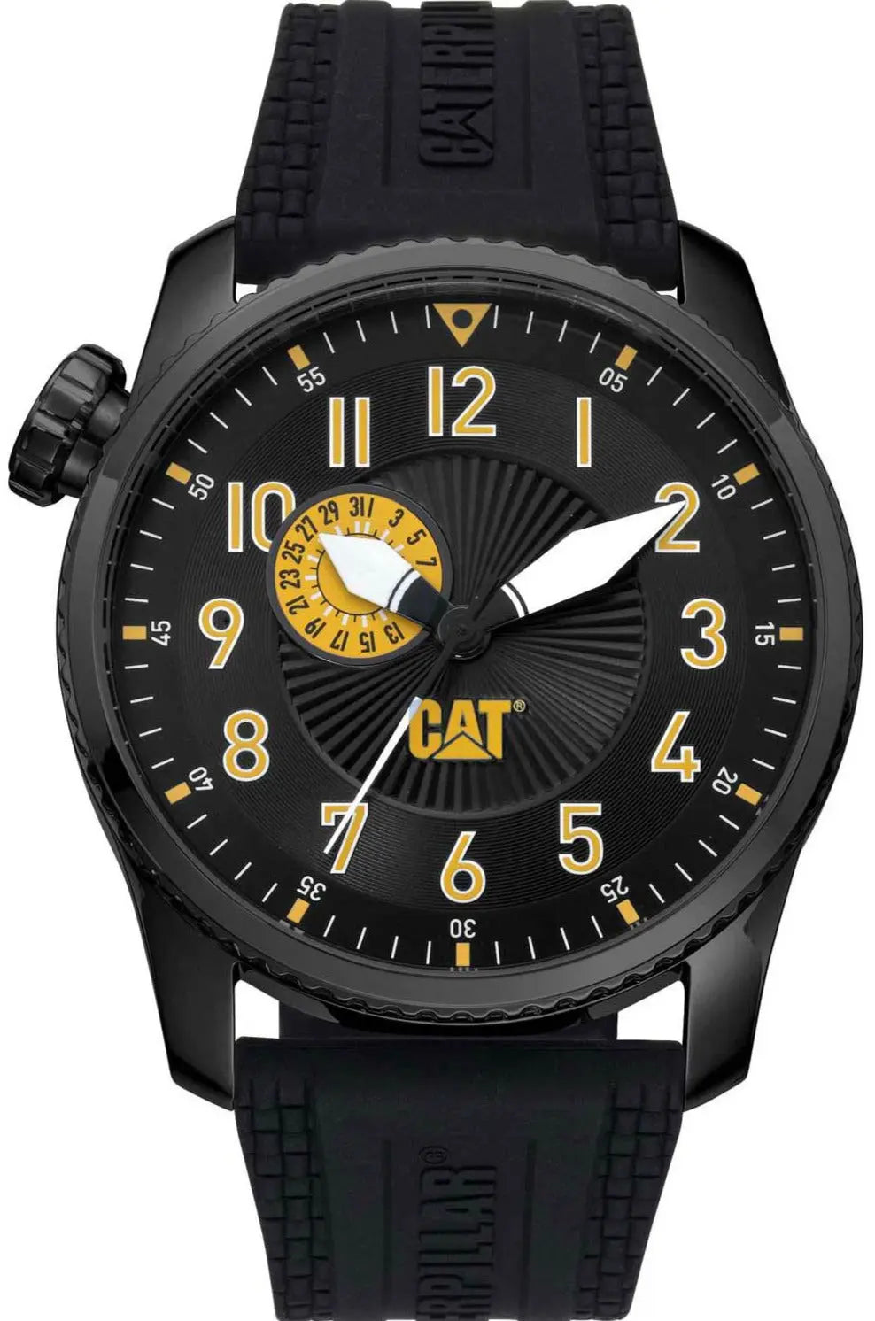 CATERPILLAR AQ16121117 Spun Black Rubber Strap
