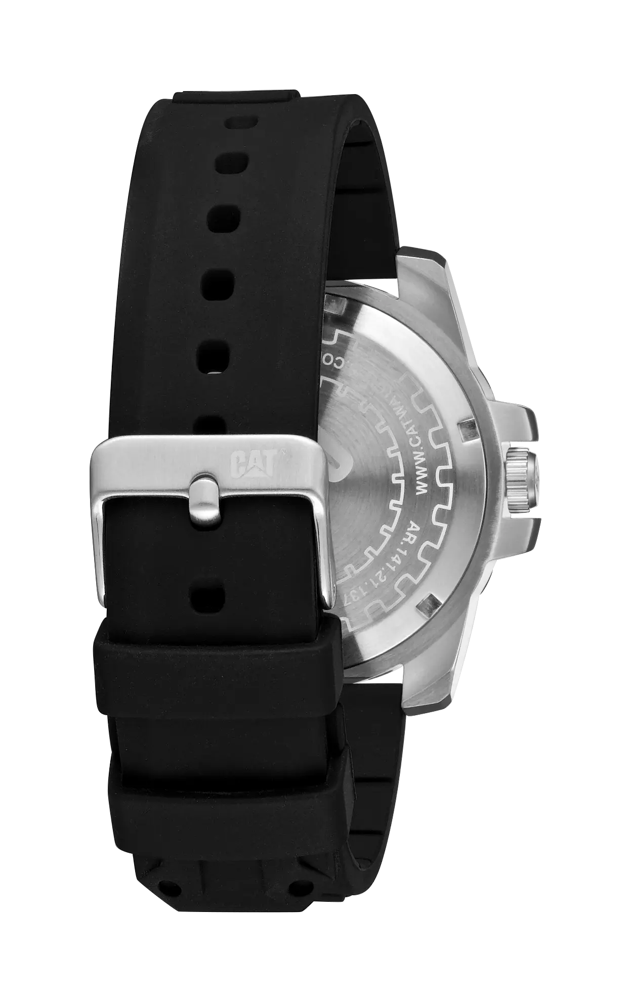 CATERPILLAR AR14121137 Steel Barricade Black Silicon Strap