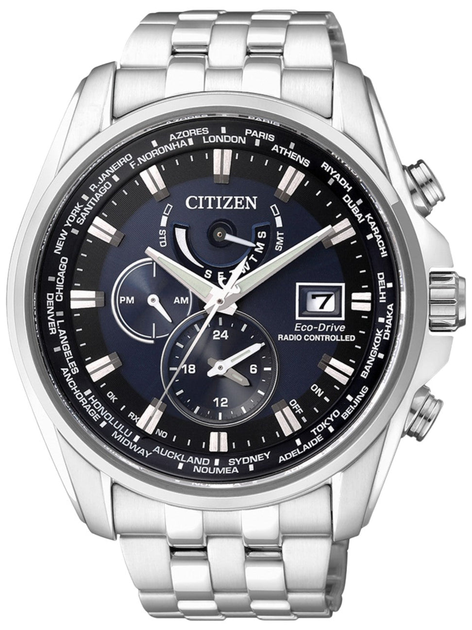 Citizen AT9030-55L Eco-Drive Chronograph Stainless Steel Bracelet