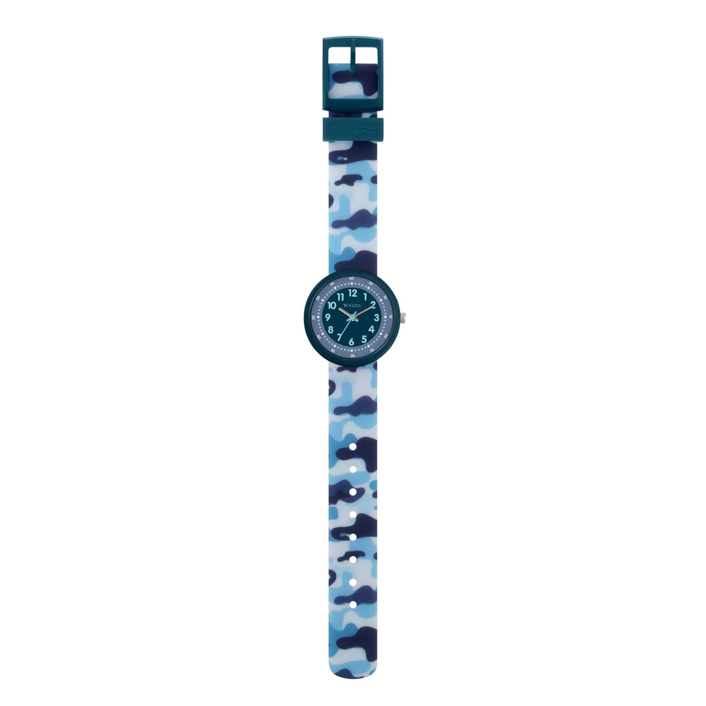 Tikkers ATK1104 Kids Collection Blue Silicon Strap