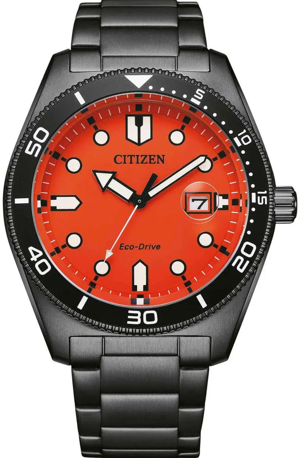 Citizen AW1765-88X Eco-Drive Black Stainless Steel Bracelet