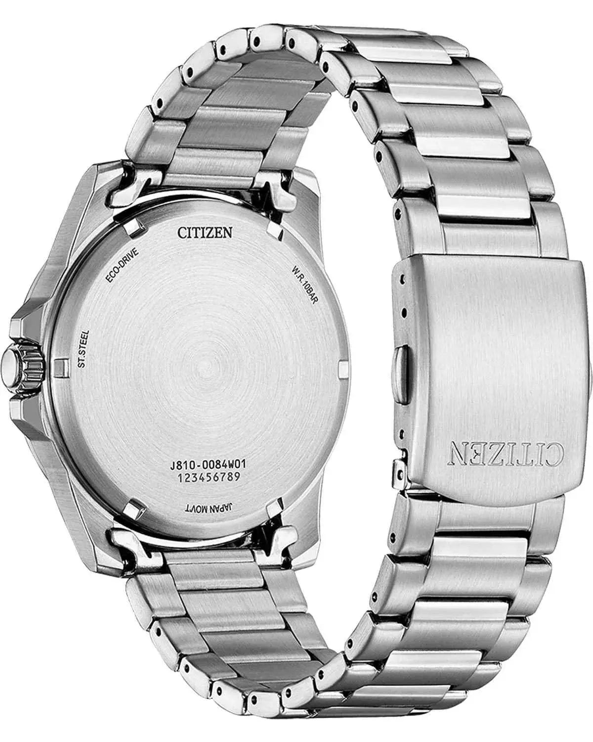 Citizen AW1816-89E Eco-Drive Stainless Steel Bracelet