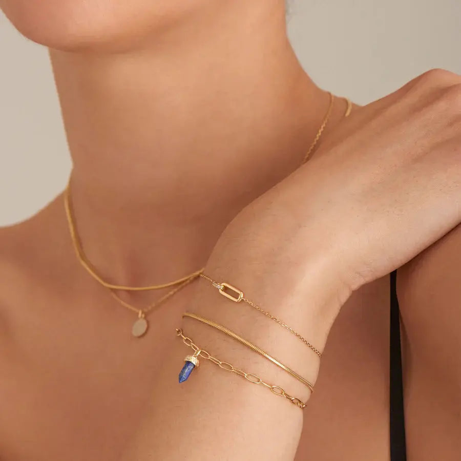 Breeze 313004.1 Gold Plated Silver Bracelet