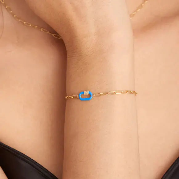 Breeze 313004.1 Gold Plated Silver Bracelet
