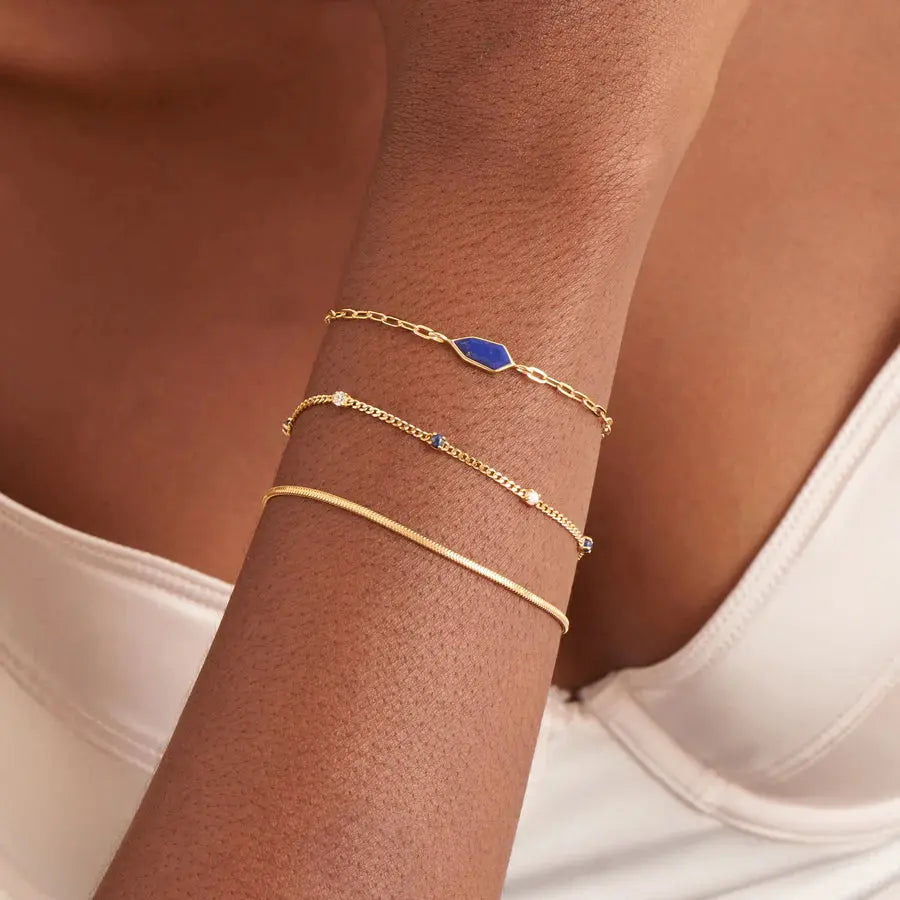 Breeze 313004.1 Gold Plated Silver Bracelet