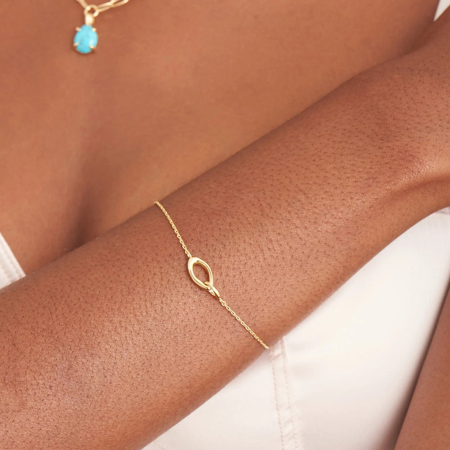 Breeze 313004.1 Gold Plated Silver Bracelet