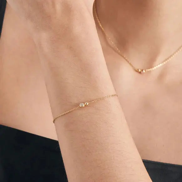Breeze 313004.1 Gold Plated Silver Bracelet