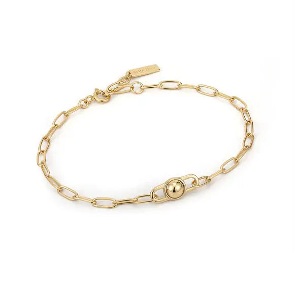 Breeze 313004.1 Gold Plated Silver Bracelet