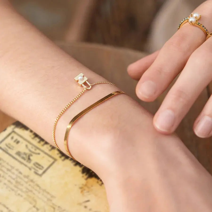 Breeze 313004.1 Gold Plated Silver Bracelet